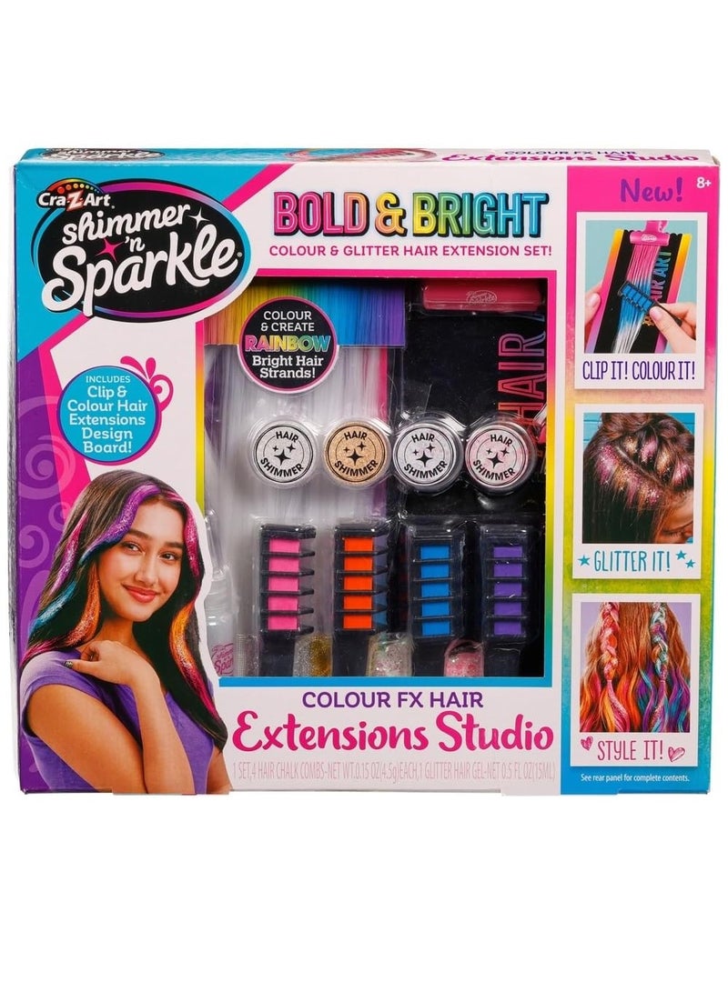 Shimmer & Sparkle Shimmer N Sparkle Color FX Hair Extension Studio - Image 1