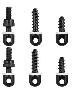 Y&D Sling Swivel Studs Wood Screw Studs,6PCS Mounting Kit  - Image 1