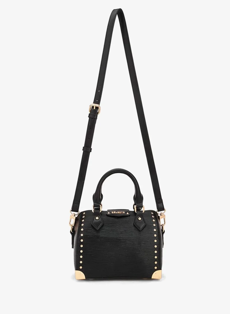 سيليست Textured Crossbody Bag With Adjustable Strap