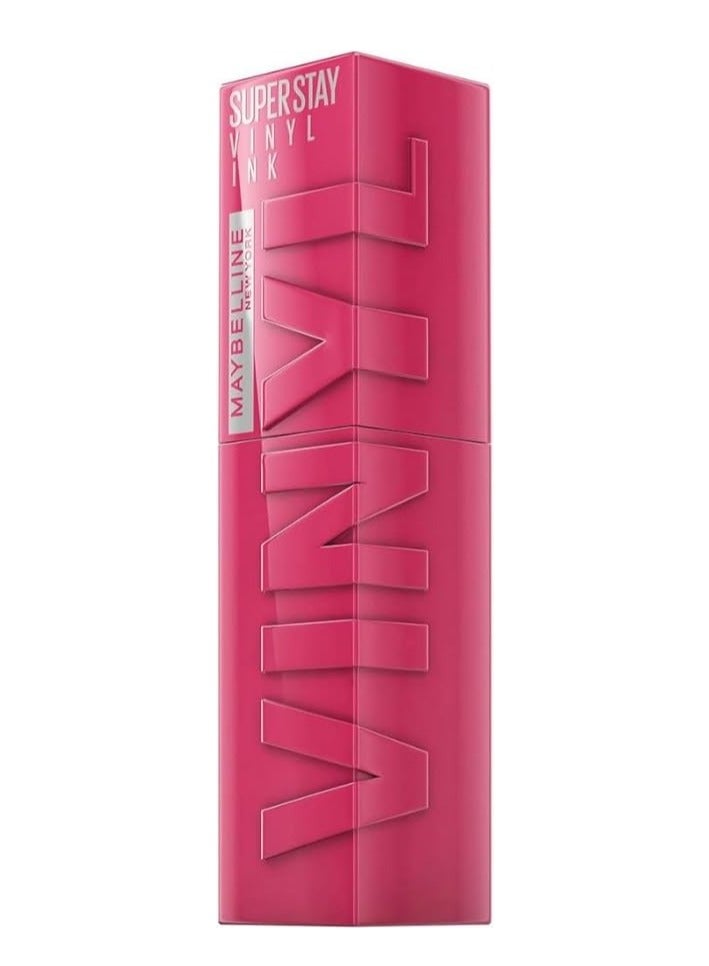 Maybelline New York Super Stay Vinyl Ink Longwear Transfer Proof Gloss Lipstick, 20 COY