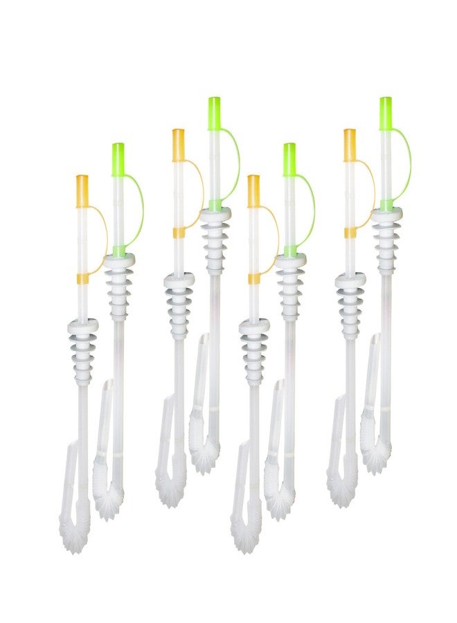 Jokari 8 Count Sip and Seal Soda Straws for Bottled Beverages - Image 1