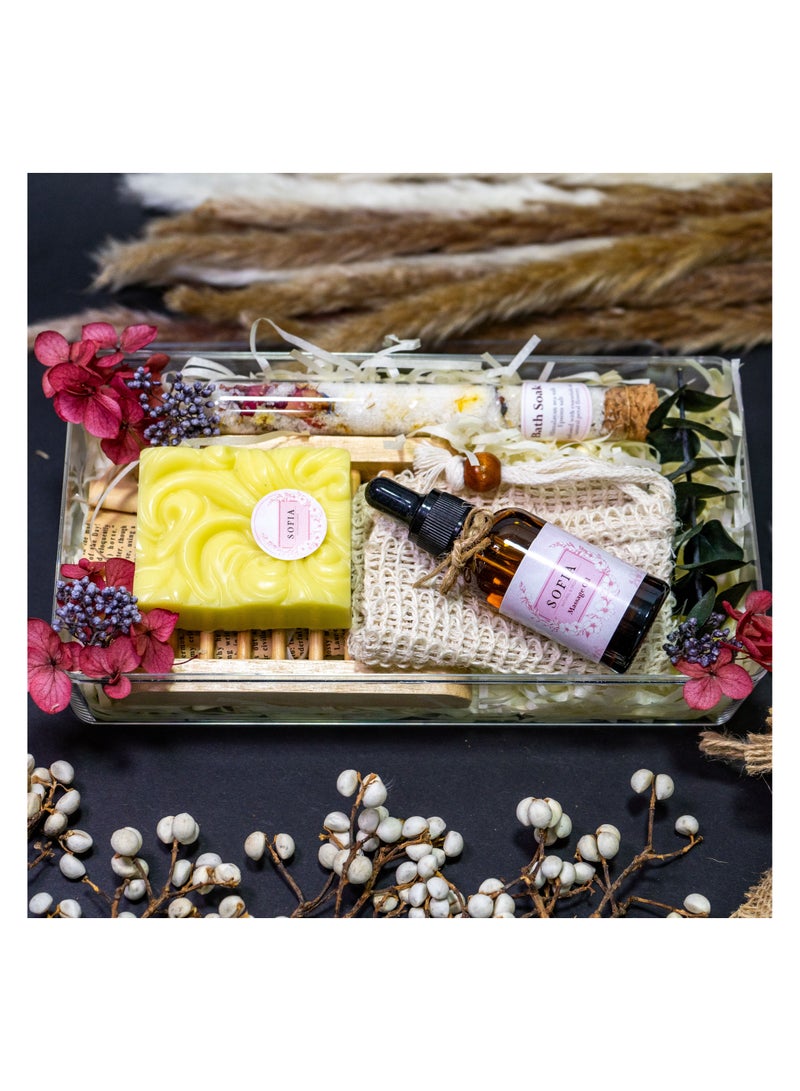   صوفيا طبيعة مجموعة حمام روز بلوسوم - Image 5