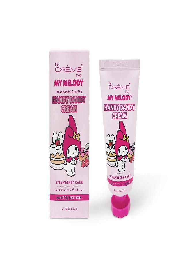 The Crème Shop The Crème Shop Korean Cute Scented Pocket Portable Soothing Advanced Must-Have on-the-go - The Crème Shop x Sanrio Hello Kitty Handy Dandy Cream (Strawberry Cake) 