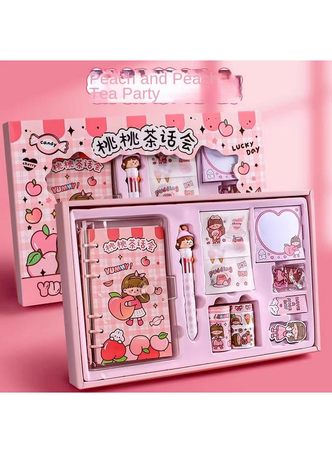 Bluejw Sanrio Hand Ledger Merleti Stationery Suit Hand Ledger Gift Box Children's Girls Primary School Students' Birthday Gift Ledger - Image 1