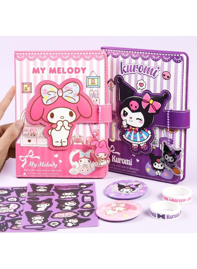 Bluejw Sanrio Hand Ledger Merleti Stationery Suit Hand Ledger Gift Box Children's Girls Primary School Students' Birthday Gift Ledger - Image 4