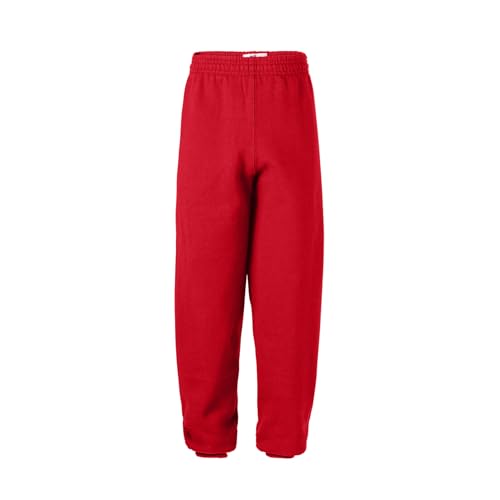 Soffe MJ Boys 8-20 Sweatpant, Red, Small - Image 1