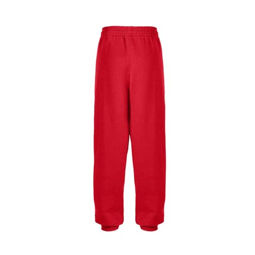 Soffe MJ Boys 8-20 Sweatpant, Red, Small - Image 3