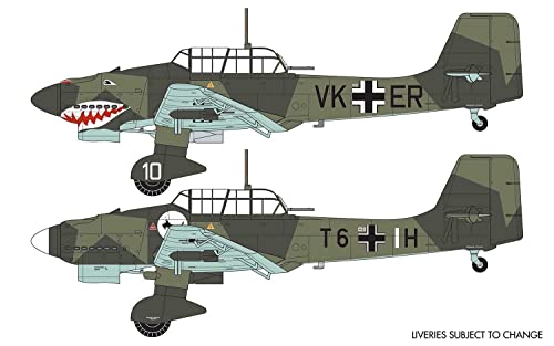 Airfix طقم هدايا طائرة نموذجية من Airfix - A03087A يونكرز Ju87B-1 ستوكا، طائرات نموذجية بلاستيكية للبالغين والأطفال 14+، مستوى المهارة 2، مقياس 1:72 نماذج طائرات عسكرية من الحرب العالمية الثانية - نماذج طائرات حقيقية - Image 2