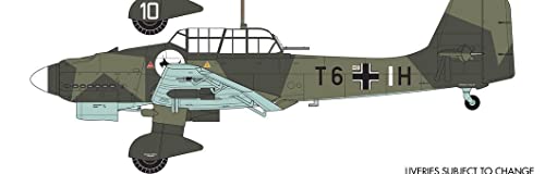 Airfix طقم هدايا طائرة نموذجية من Airfix - A03087A يونكرز Ju87B-1 ستوكا، طائرات نموذجية بلاستيكية للبالغين والأطفال 14+، مستوى المهارة 2، مقياس 1:72 نماذج طائرات عسكرية من الحرب العالمية الثانية - نماذج طائرات حقيقية - Image 4