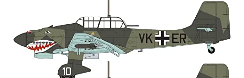 Airfix طقم هدايا طائرة نموذجية من Airfix - A03087A يونكرز Ju87B-1 ستوكا، طائرات نموذجية بلاستيكية للبالغين والأطفال 14+، مستوى المهارة 2، مقياس 1:72 نماذج طائرات عسكرية من الحرب العالمية الثانية - نماذج طائرات حقيقية - Image 3