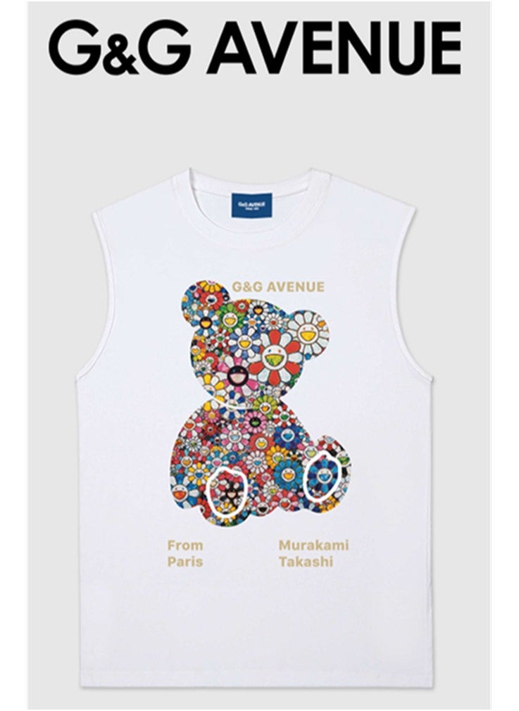G&G AVENUE Mens Vest Tops Summer Multipack - Sleeve-Less Plain Undershirts Out Door Breathable Summer Top Everyday Athletic wear Workout Shirts, Men's Cotton Vests Tank Tops  - Image 1