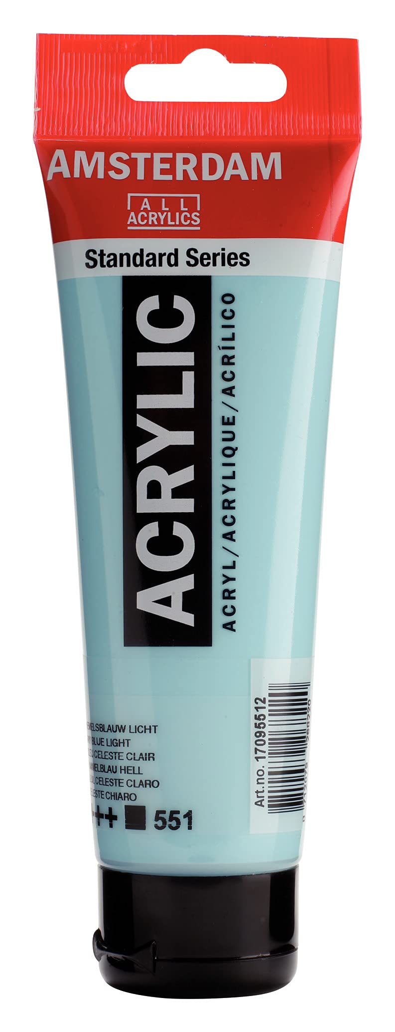Amsterdam Standard Series Acrylic Tube 120ml Sky Blue Light 551 (17095512) - Image 1