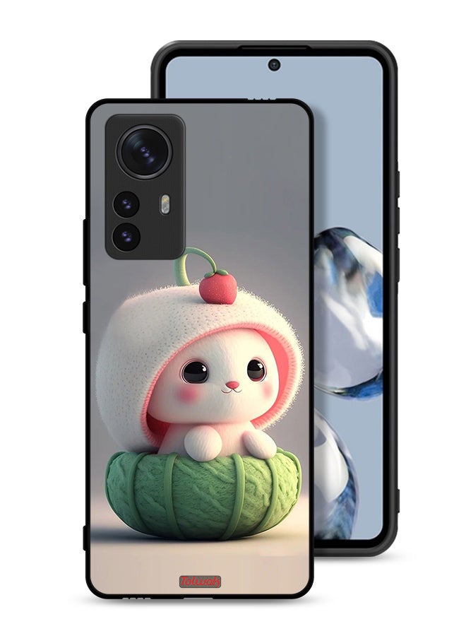 Tolwak Xiaomi 12S Pro Protective Case Cover Cute Little Rabbit - Image 1