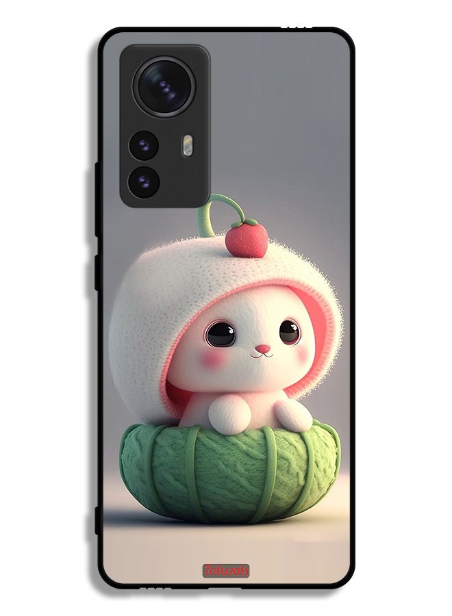 Tolwak Xiaomi 12S Pro Protective Case Cover Cute Little Rabbit - Image 2