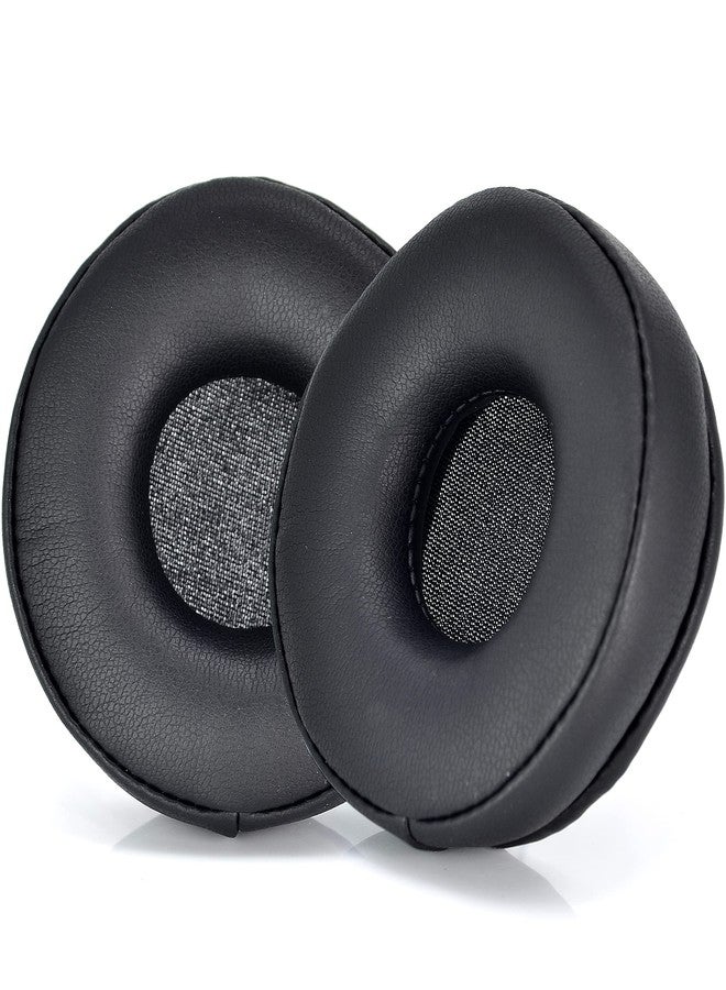 defean Move Ear Pads - Replacement 25h Ear Cushion Pillow Parts Cover Seals Foam Compatible with Jabra Move / 25h Wireless/Plantronics BackBeat FIT 505 500 On-Ear Bluetooth Headphones, Softer Leather - Image 1