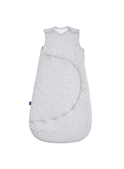 Snuz Pouch Sleeping Bag Fir Infant And Baby Clever Nappy Change Zip 100% Cotton For Temperatures If 21 - 23 Celsius Suitable From 0 To 6 Months Colour - White Maximum Baby Length 68 Cm