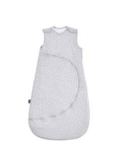 Snuz Pouch Sleeping Bag Fir Infant And Baby Clever Nappy Change Zip 100% Cotton For Temperatures If 21 - 23 Celsius Suitable From 0 To 6 Months Colour - White Maximum Baby Length 68 Cm  - Image 1