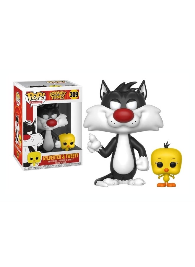 Funko Funko POP! Animation Looney Tunes Sylvester and Tweety Vinyl Figure (9.53 cm)  - Image 2