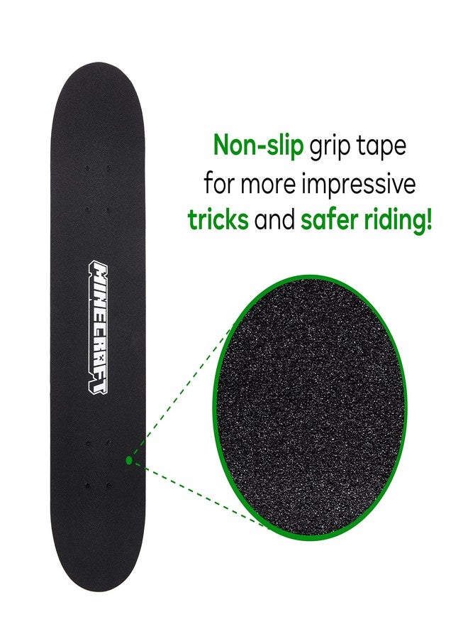 VOYAGER Minecraft - Complete Cruiser Skateboard with Maple Deck and Smooth Bearings - Image 2