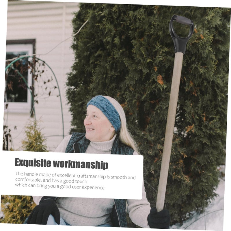D Shaped Shovel Handle Grip Replacement Plastic Garden Tool for Easy Installation - Image 4