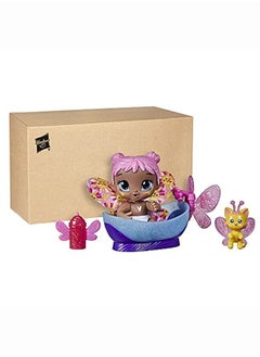Baby Alive Glo Pixies Minis Doll Bubble Sunny Glowinthedark Doll For Kids Ages 3 And Up 3.75Inch Pixie Toy With Surprise Friend  - Image 3