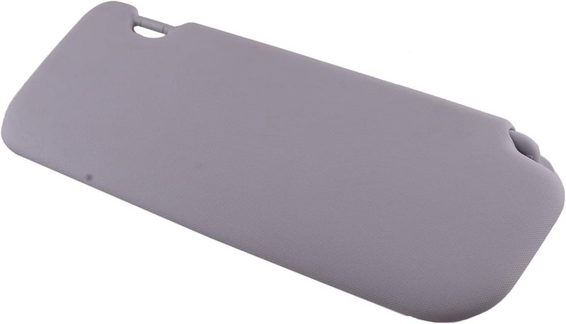 QASULER Gray Car Sun Visor with Makeup Mirror - Image 1