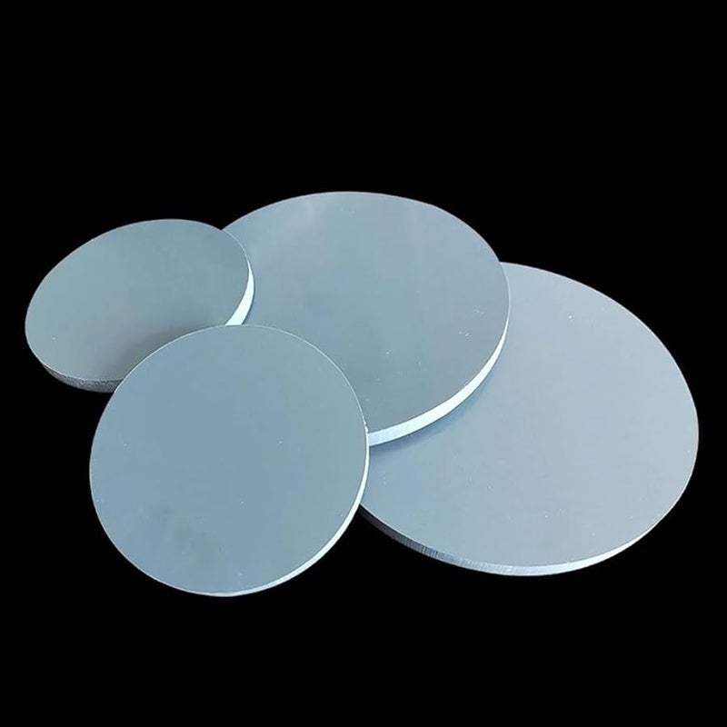 Grey PVC Round Plastic Hard Board 150mm Diameter 12mm Thickness - Image 5