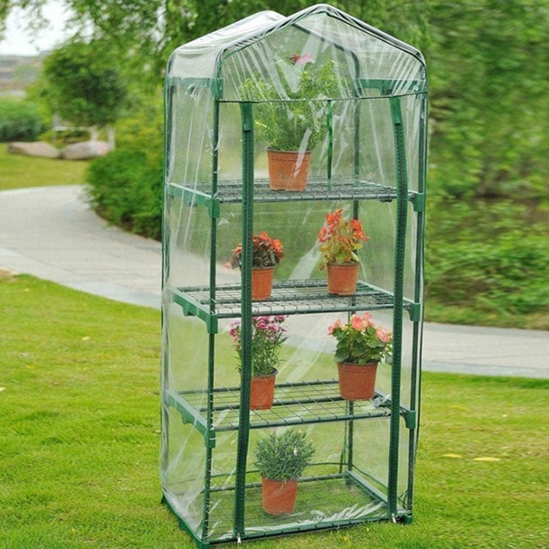 cheekyglo Grdening Grden Outdoor Greenhouses with Structure Greenhouses for Plnting Film for Greenhouses Shding Hoteds and I6n6 Mesh-69×49×155cm - Image 2