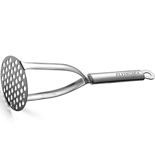 FLYINGSEA Potato Masher, Professional 18-8 Stainless Steel Potato Masher. Vegetable Masher,Cooking And Kitchen Tools. - Image 2