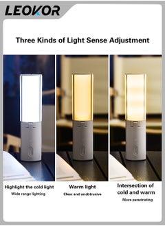 LEOKOR LED Camping Lantern,Rechargeable Camping Lamp,with 3 Light Modes,Freefolding Outdoor Camping Lights,Dustproof 4000mAh Large Capacity For Outdoor,Hiking,Fishing  - Image 4