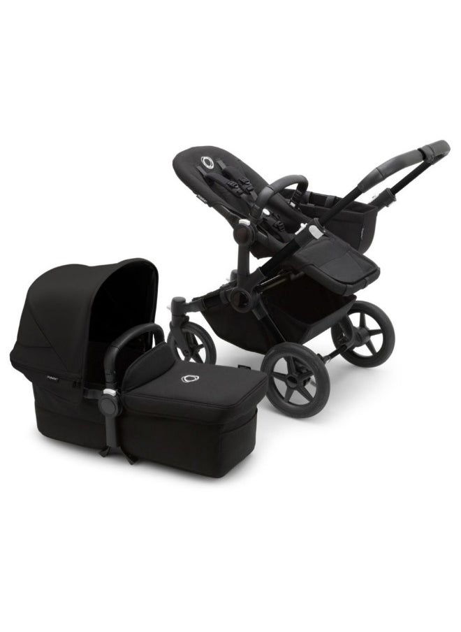 Bugaboo - Donkey 5 Mono Complete Stroller with Bassinet  Black/Midnight Black - Image 1