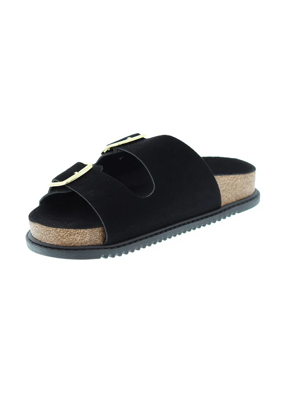 Beira Rio BLACK Beira Rio Ladies Flat Sandals Black | Made In Brazil for Women | Best Price UAE