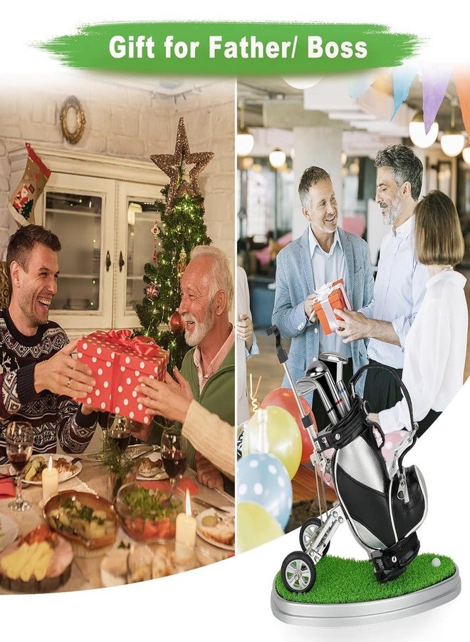 10L0L Golf Pen Holder Golf Club Pens Gift Set Race Souvenirs Unique Gifts for Golfer Fans Coworker Boss, Funny Home Office Decor Gadgets - Image 5