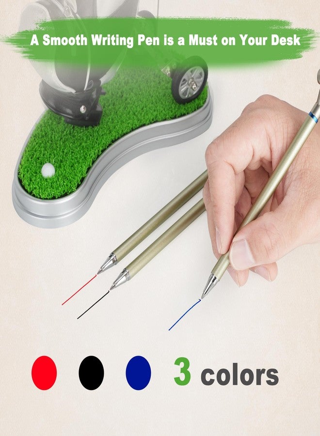 10L0L Golf Pen Holder Golf Club Pens Gift Set Race Souvenirs Unique Gifts for Golfer Fans Coworker Boss, Funny Home Office Decor Gadgets - Image 4