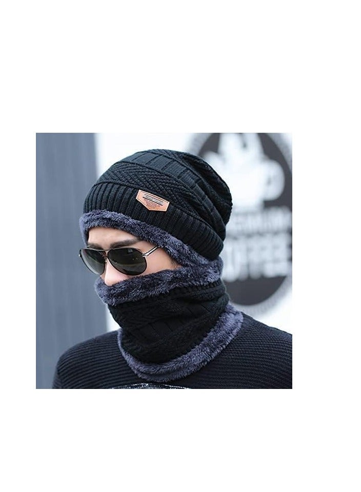 Generic 4-piece fashionable thick winter hat - Image 4