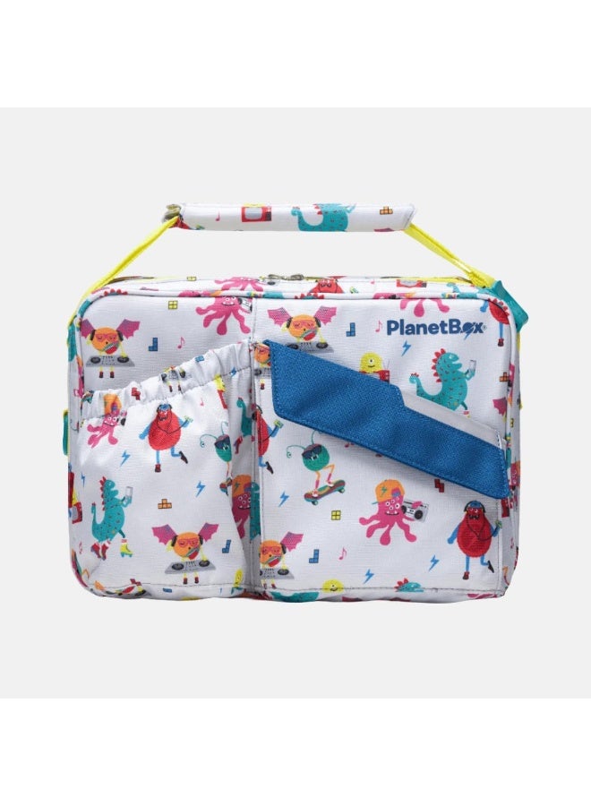 PlanetBox Rover Carry Insulated Lunch Bag (Monster Beats) - Image 1
