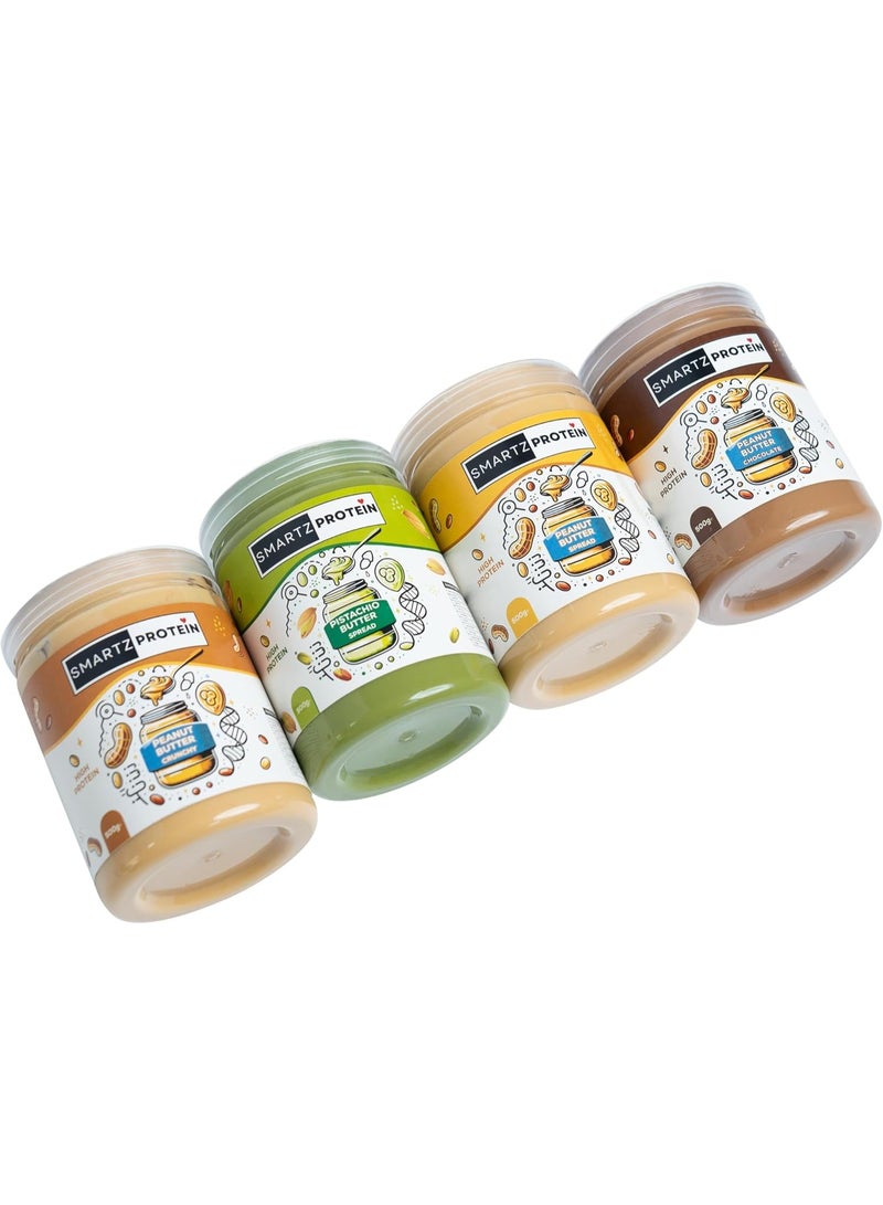 Smartz Minds SMARTZ Protein Peanut Butter – Crunchy 500g - Image 5