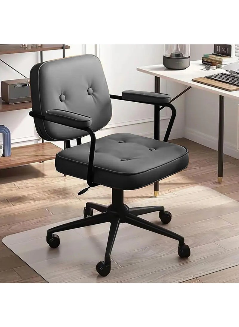 Office Desk Chair Technical Cloth Fabric Computer Chair Home Chair with Wheels Padded Armrest and Back Support