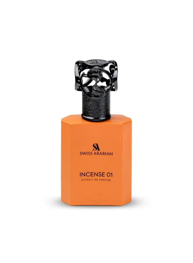 عطور سويس اربيان Incense 01 Eau De Parfum 50Ml