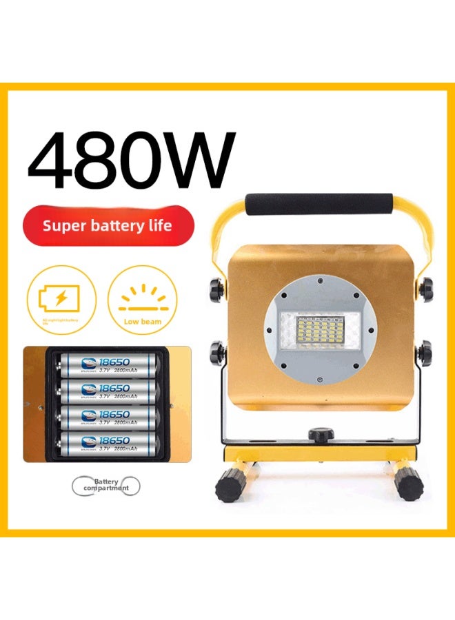 Led Emergency Lighting Power Outage Standby Lights Stall Night Market Lights Outdoor Camping Camping Portable Charging Floodlight 