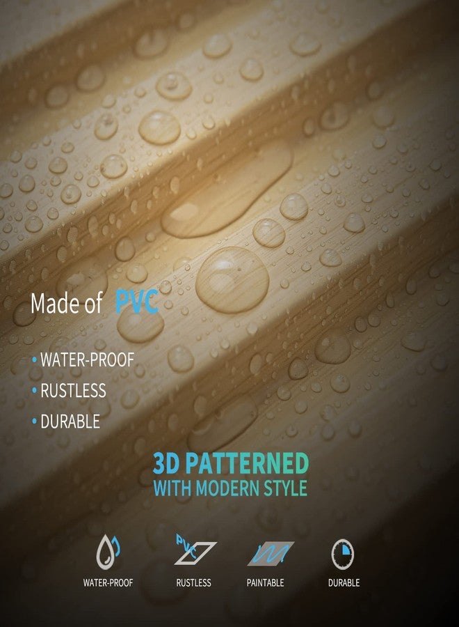 Art3d Slat Wall Panel, 3D Fluted Textured Panel 12-Tile 19.7 x 19.7in. - Oak - Image 5