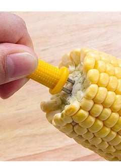 Daytoyz Cob Holders, Stainless Steel Corn Holders Corn on The Grill, Double Fork Sweet Corn Seat, Home Cooking Fork (20Pcs)  - Image 4