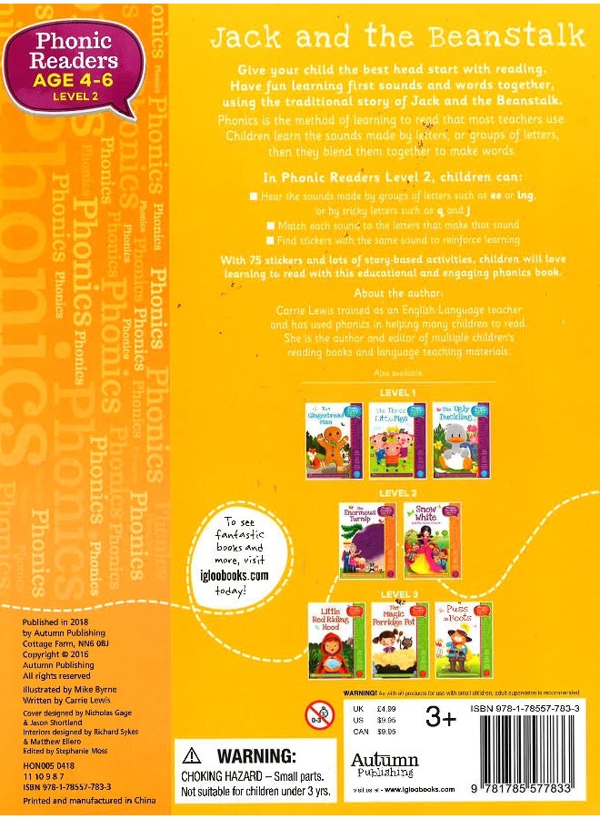 Phonic Readers: Jack & The Beanstalk - Image 2