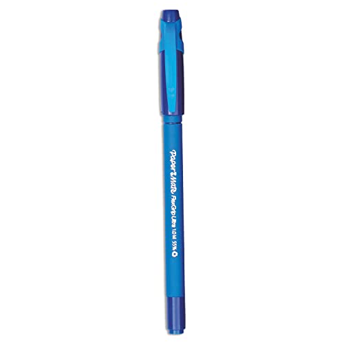 Paper Mate 9610131 FlexGrip Ultra Ballpoint Stick Pen, Blue Ink, Medium, Dozen - Image 1