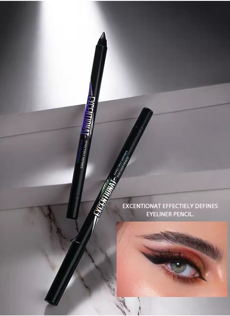 Black Eyeliner Pencil Eye Liner Pen with Sharpener Semi Matte Finish Long Lasting Waterproof Quick Drying Eyeliner Pen - pzsku/ZE28BEC0C3ABE6EF70C98Z/45/_/1730187013/6669f811-e630-484a-afc6-50269d2ea0d5