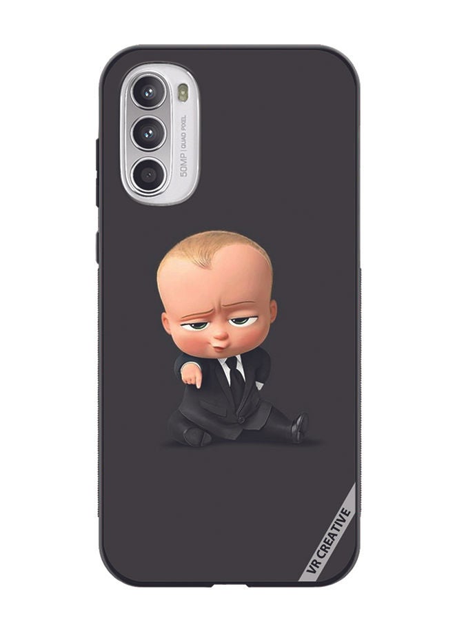 VR CREATIVE Protective Case Cover For Motorola Moto G82 Baby Boss Design Multicolour - Image 1