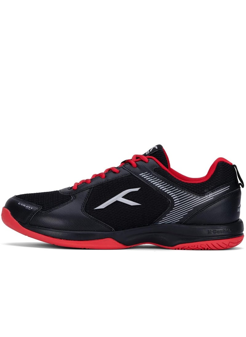 HUNDRED Court Star Non-Marking Professional Badminton Shoes for Mens  | X-Cushion Protection | Suitable for Indoor Tennis/Squash/Table Tennis/Basketball & Padel  - Image 1