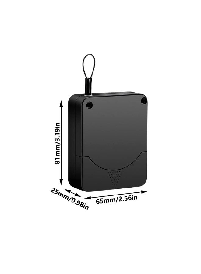 Chabeia 1200G Punch-Free Automatic Sensor Door Closer, Multifunctional Drawstring Auto Door Closer for Residential Commercial Bedroom Room Storm - Image 4