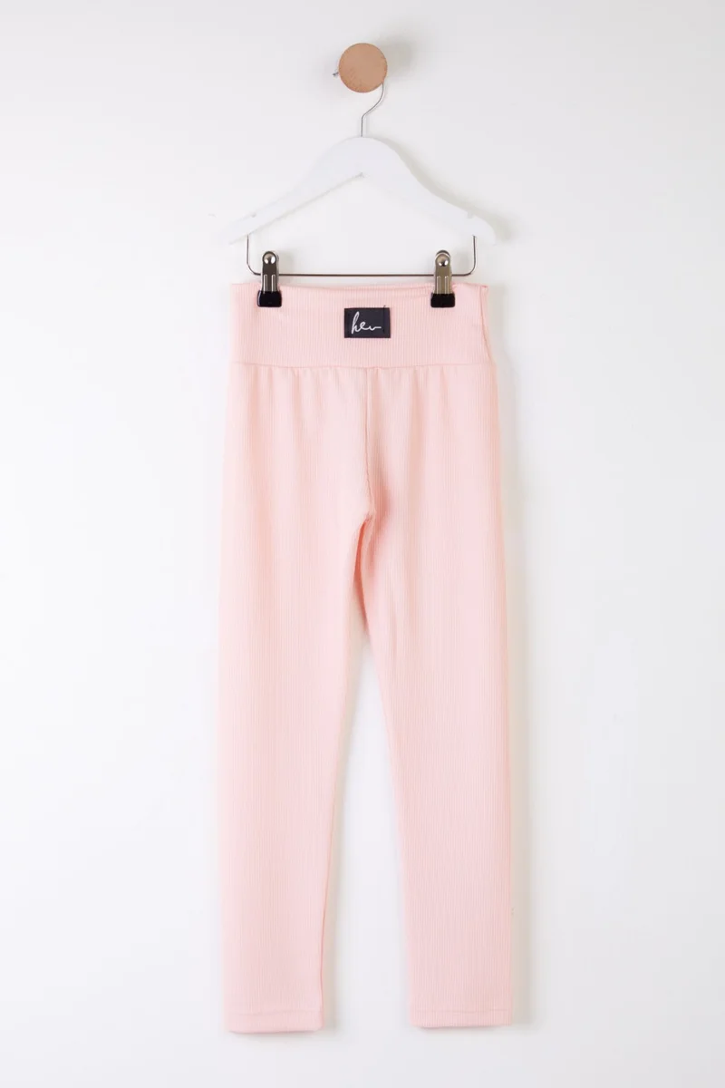 Tofisa Girls Pink Skinny Leg Leggings - 25509