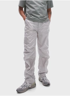 TOPMAN Topman relaxed trousers in grey  - Image 1